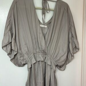 gray blue mustard seed brand kimono top
